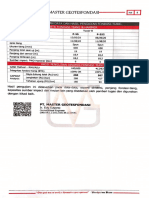 Hasil PDA Tower B No Titik P.55, P.52