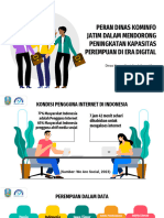 Peran Dinas Kominfo Dalam Mendorong Peningkatan Kapasitas Perempuan Di Era Digital