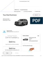 Your Customized Deal Summary - TrueCar