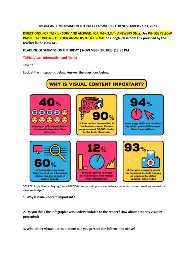 Mil classworks media types lesson 10 11 pdf composition visual