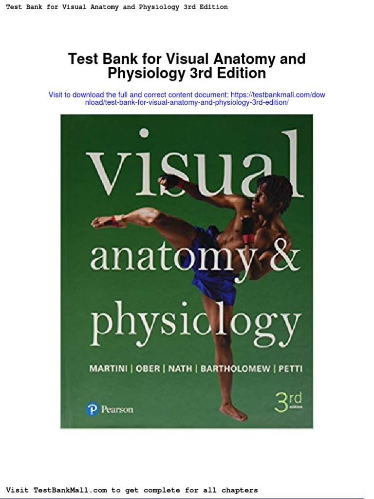 Full Test Bank For Visual Anatomy and Physiology 3Rd Edition PDF Docx