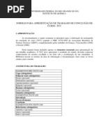 furasté... tcc normas abnt