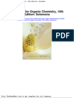 Full Test Bank For Organic Chemistry 10Th Edition Solomons PDF Docx Full Chapter Chapter