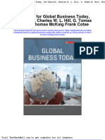 Download Full Test Bank For Global Business Today 6Th Edition Charles W L Hill G Tomas M Hult Thomas Mckaig Frank Cotae pdf docx full chapter chapter