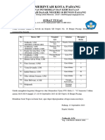 Surat Tugas Mengawas Ujian