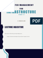 U4L1 - Disaster Management For Infrastructure Part-I - An Introduction