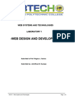 WEB SYSTEMS AND TECHNOLOGIES Dipa Tapos