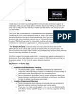 Introduction To Clarity App