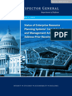 Status of Enterprise Resource (2013)