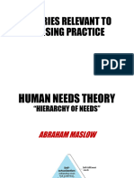 Theories Relevant To Nursing Practice