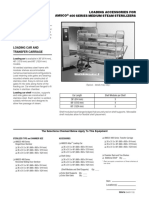 Loading Accessories For Amsco® 400 Series Medium Steam Sterilizers