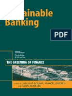 Sustainable Banking The Greening of Finance