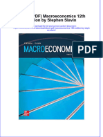 Full Download Ebook PDF Macroeconomics 12Th Edition by Stephen Slavin Ebook PDF Docx Kindle Full Chapter