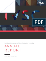 Internationa Valuation Standards Council IVSC Annual Report 2023