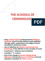 Criminology Schools