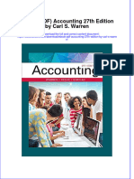 Full Download Ebook Pdf Accounting 27Th Edition By Carl S Warren Ebook pdf docx kindle full chapter