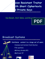 Tracing Eurocrypt06