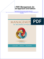 Full Download Ebook Pdf Management An Integrated Approach 2Nd Edition Ebook pdf docx kindle full chapter