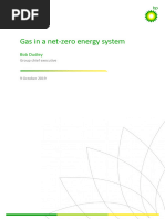 Gas in A Net Zero Energy System Bob Dudley 2019