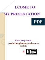 Welcome To My Presentation