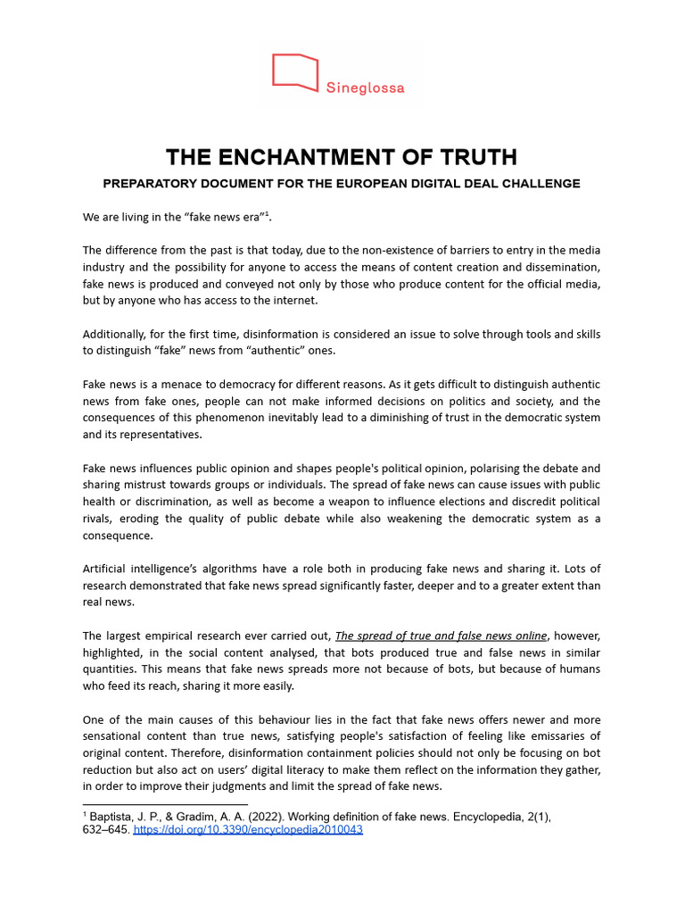 Combating Fake News in the Digital Age | PDF | News | Democracy