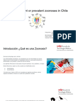 Most Important or Prevalent Zoonoses in Chile