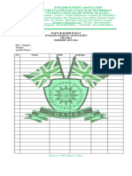 Daftar Hadir Evaluasi LKTD