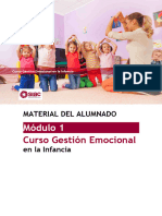 Manual Del Alumnado - Gestión Emocional en La Infancia - Módulo 1