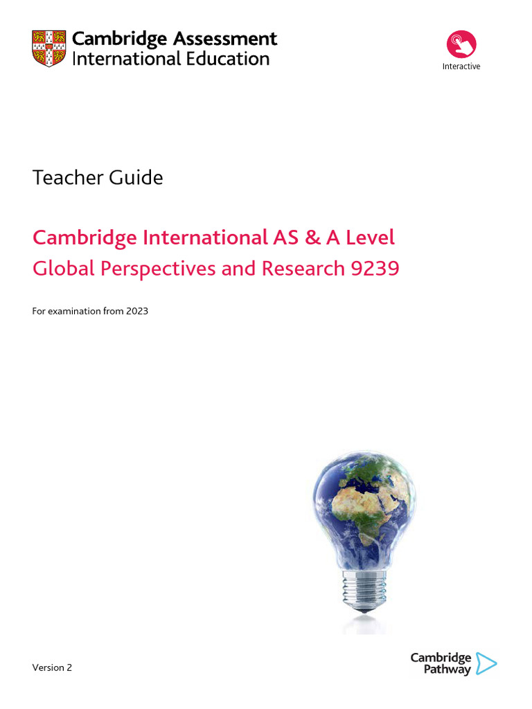 9239 Teacher Guide (For Examination From 2023) - 1 | PDF | Learning ...
