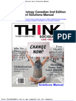 Full Think Sociology Canadian 2Nd Edition Carl Solutions Manual PDF Docx Full Chapter Chapter