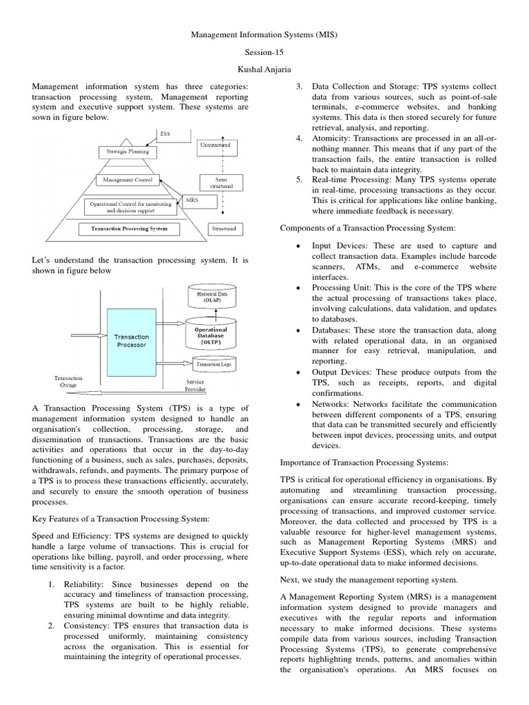 Session 15 | PDF | Performance Indicator | Database Transaction