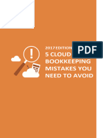 5 Cloud Bookkeeping Mistakes You Need To Avoid