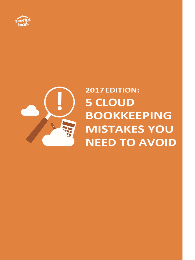 5 Cloud Bookkeeping Mistakes You Need To Avoid | PDF | Cloud Computing ...