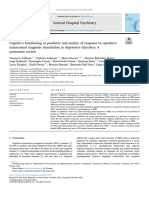 Cognitive Functioning As Predictor and Marker of Response To - 2022 - General Ho