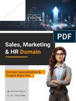 Sales, Marketing and HR Domain