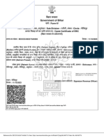 Rakesh Caste Certificate