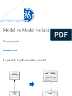 Model Vs Model Variant