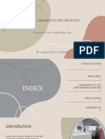 ATOMIC ABSORPTION SPECTROSCOPY PPT Sample