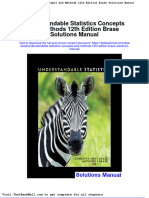 Download Full Understandable Statistics Concepts And Methods 12Th Edition Brase Solutions Manual pdf docx full chapter chapter
