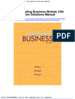Download Full Understanding Business Nickels 10Th Edition Solutions Manual pdf docx full chapter chapter