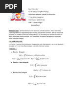 Unit 4 Fourier Integral