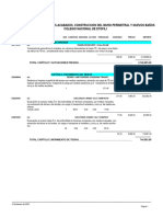 CENTRO - ETOHOFILI - Presupuesto y Mediciones