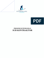 1 Prosedur Pemilihan Subkontraktor PDF