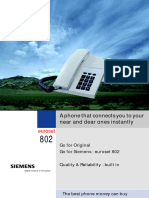 DS Euroset 802 Siemens