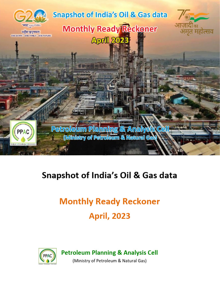 Oil & Gas Data for Policymakers | PDF | Petroleum | Natural Gas