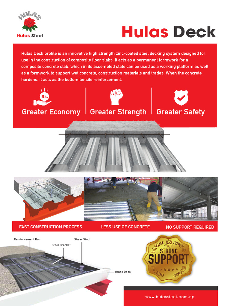 Updated - Hulas Deck | PDF | Concrete | Strength Of Materials