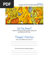 Second Step k8 Scope Sequence Full 2024 | PDF | Self Awareness ...
