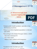 Upadated Management of TB: Dr. Mohammed Aqib Javed Assistatnt Registrar, MU-I SZMCH