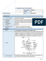 Lesson Plan For Science G7 10