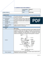 Lesson Plan For Science G7 6